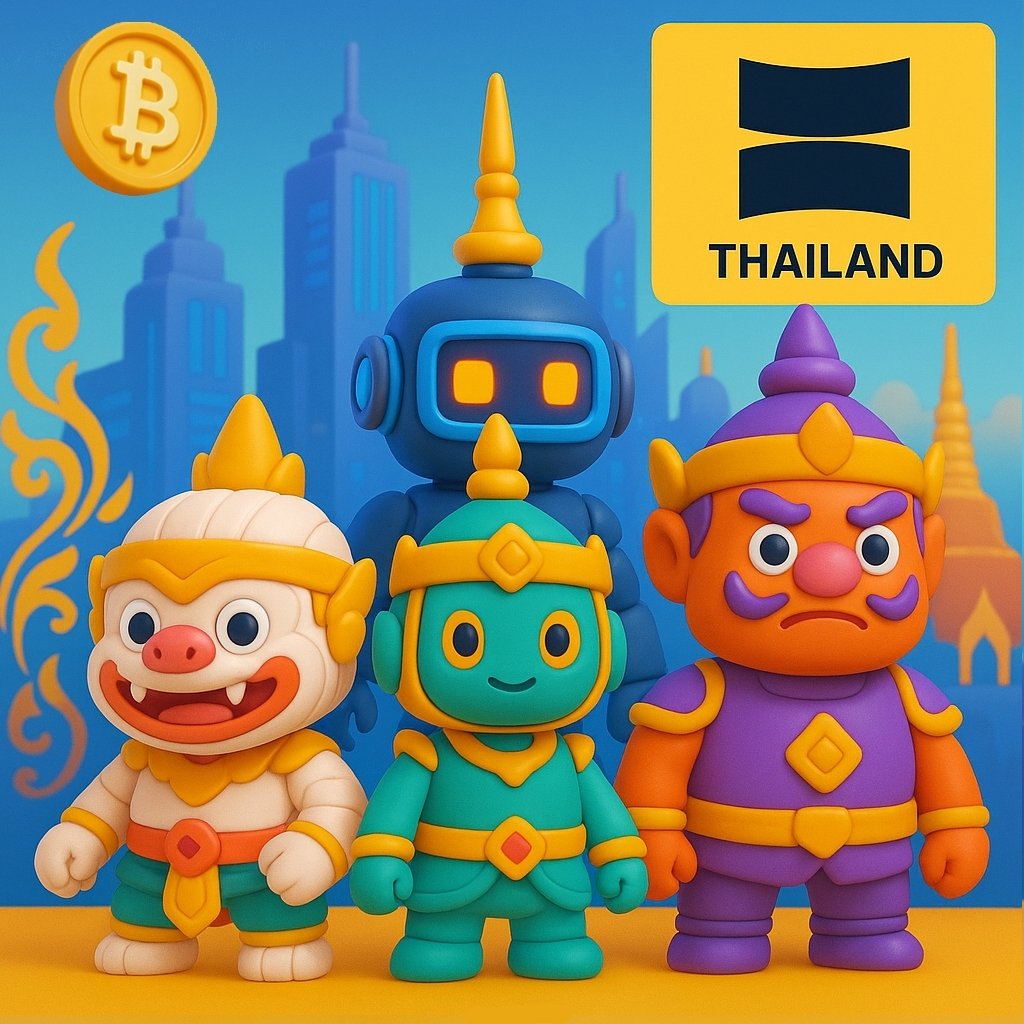 SoFa (@jarat06) on Twitter photo 🇹🇭 เมื่อวัฒนธรรมไทยพบอนาคตแห่งโลก crypto หนุมาน-ทศกัณฐ์-หุ่นไทย พร้อมพาเข้าสู่จักรวาล NFT แห่ง Viction Thailand 🌐 โลกที่ “ความน่ารัก” ก็เป็นพลังของ Web3 ได้ 💥
<a href="/VictionTH/">Viction Thailand</a>
#Viction #VictionTH #AIGeneratedArt 🇹🇭 เมื่อวัฒนธรรมไทยพบอนาคตแห่งโลก crypto หนุมาน-ทศกัณฐ์-หุ่นไทย พร้อมพาเข้าสู่จักรวาล NFT แห่ง Viction Thailand 🌐 โลกที่ “ความน่ารัก” ก็เป็นพลังของ Web3 ได้ 💥
<a href="/VictionTH/">Viction Thailand</a>
#Viction #VictionTH #AIGeneratedArt