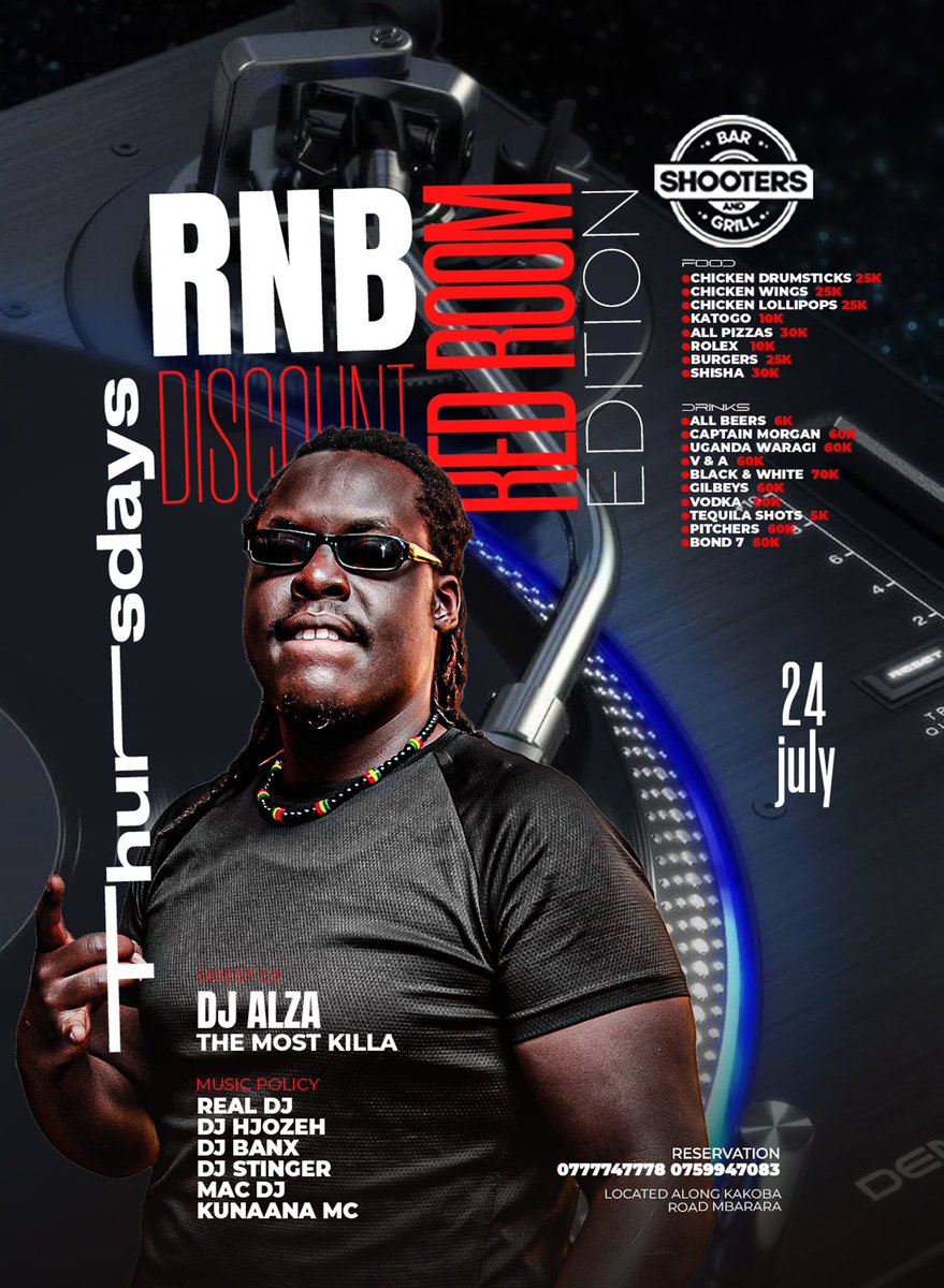 deejay_alza's tweet image. The link up tonight is in Mbarara …. @shooters