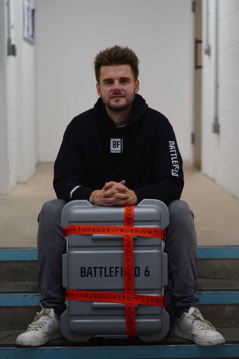 BennyCentral's tweet image. So excited to head out and check out #Battlefield6 next week, the trailer was immense.
Definitely going to be getting carried by @TheTacticalBrit @StodehTV & @MrProWestie all week as they teach me the ways! 😂