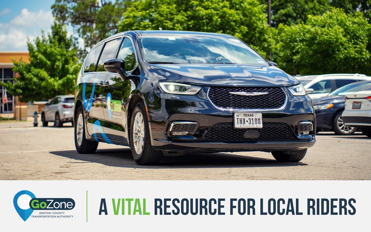 🚗 #GoZone has become a lifeline for many in Denton County, getting riders to work, appointments, and daily errands. Want to know why this service matters so much to our community?

Read the full story on LinkedIn: linkedin.com/pulse/gozone-v…

#RideDCTA #PublicTransit