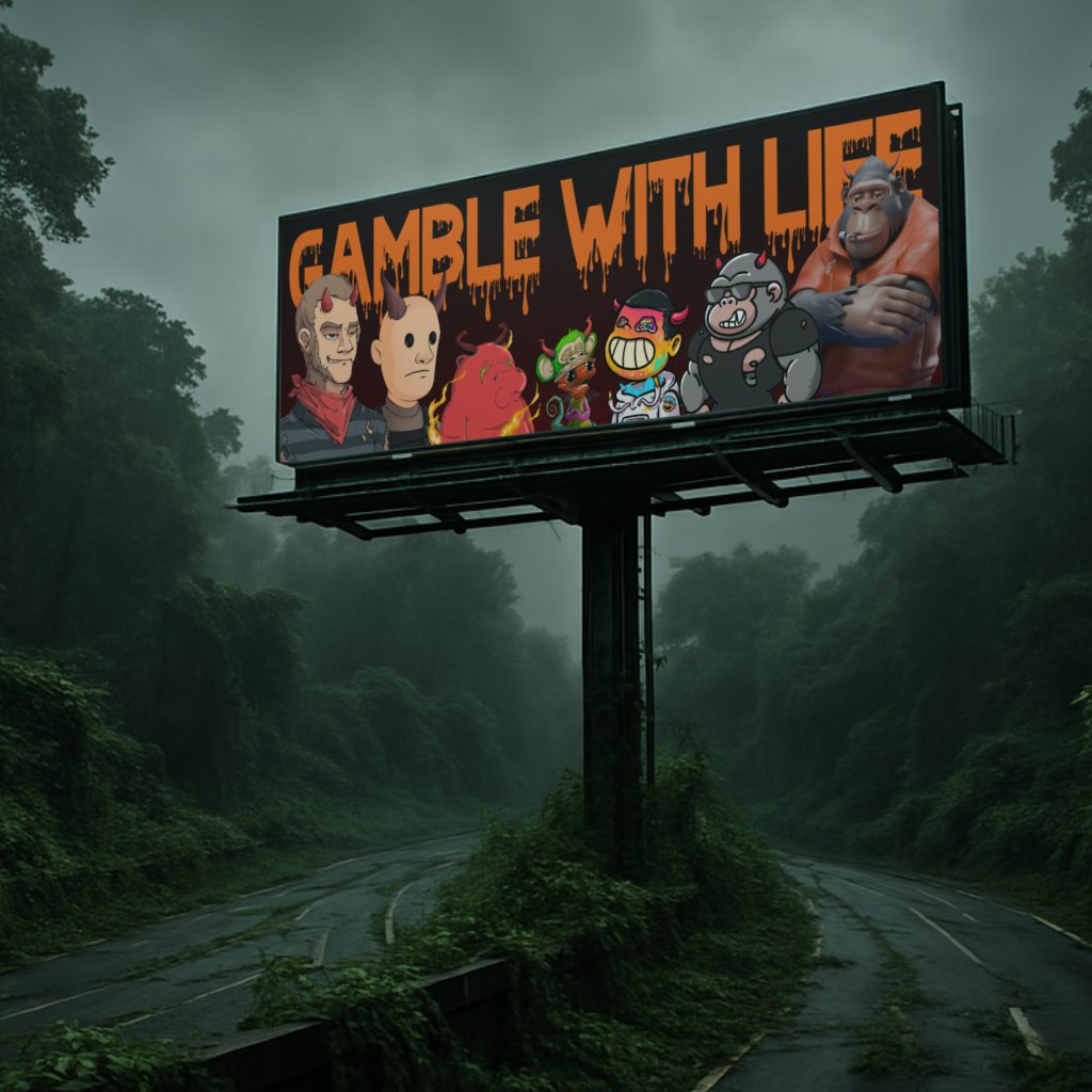 gamblewithlife's tweet image. GM
Comfort zones never made legends.
Every move you make is a roll of the dice,so make it count.
Gamble with life, take the shot, and become someone your past self wouldn’t believe.