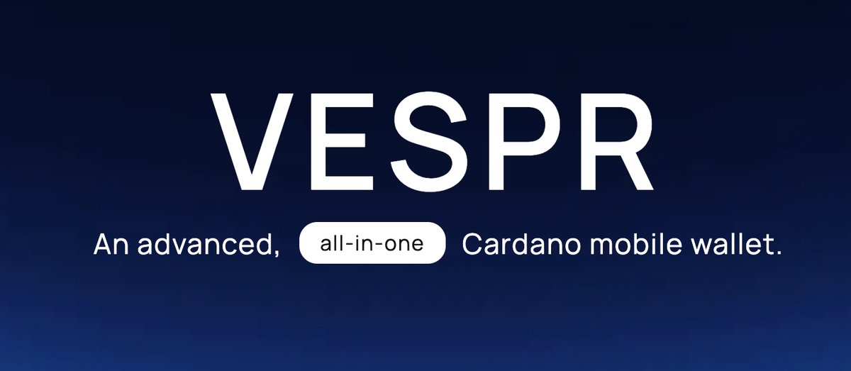vesprwallet's tweet image. download.vespr.xyz/X

That&apos;s it. That&apos;s the tweet.