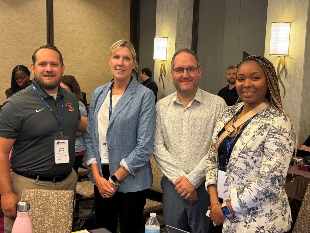 MASALeaders's tweet image. MASA’s Dr. Jamie Burkart joined K-12 leaders in Chicago this week at the Studer Education #DestinationHighPerformance Conference—connecting with Dr. Janet Pilcher, learning from peers like Dr. Travis Bracht, &amp;amp; representing Women in Leadership! 💼📚 #MASALeads #K12Leadership