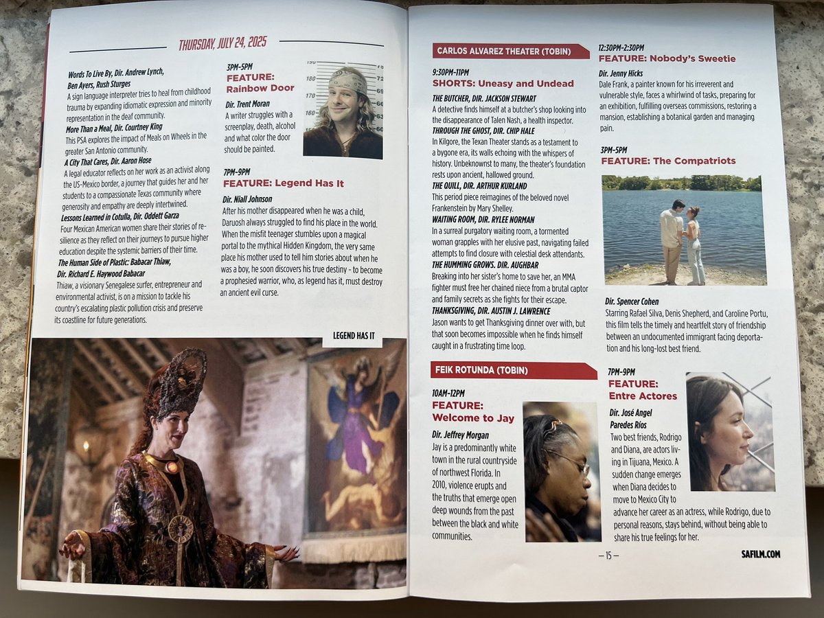 Colour me chuffed! (British for overjoyed). Amazing 5-star review of #LegendHasit ahead of its screening today at the San Antonio Film Festival #SAFILM in the beautiful south Texas city of San Antonio (the 7th biggest city in the US). Quite very hot, too. fanboynation.com/legend-has-it-…