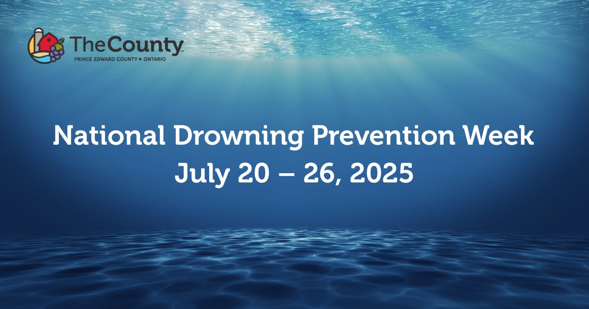 Residents and visitors to Prince Edward County are reminded to be safe on the water this summer.

Whether you are visiting one of the beautiful beaches, swimming at a pool, or out on the water boating, paddle boarding or waterskiing, keep the following safety tips in mind:
