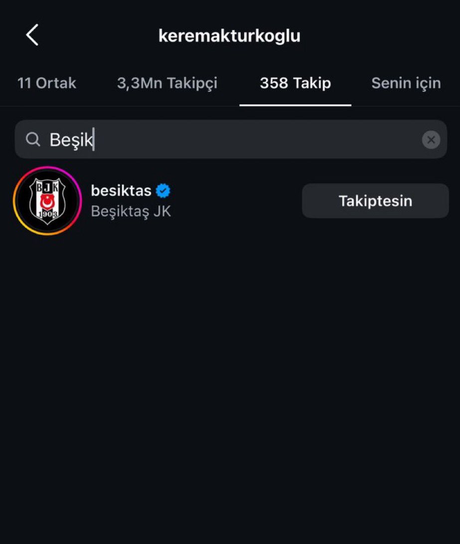 abilasports's tweet image. 🚨SON DAKİKA
-Kerem Aktürkoğlu instagramdan Beşiktaş’ı takibe aldı.
( @abilasports )