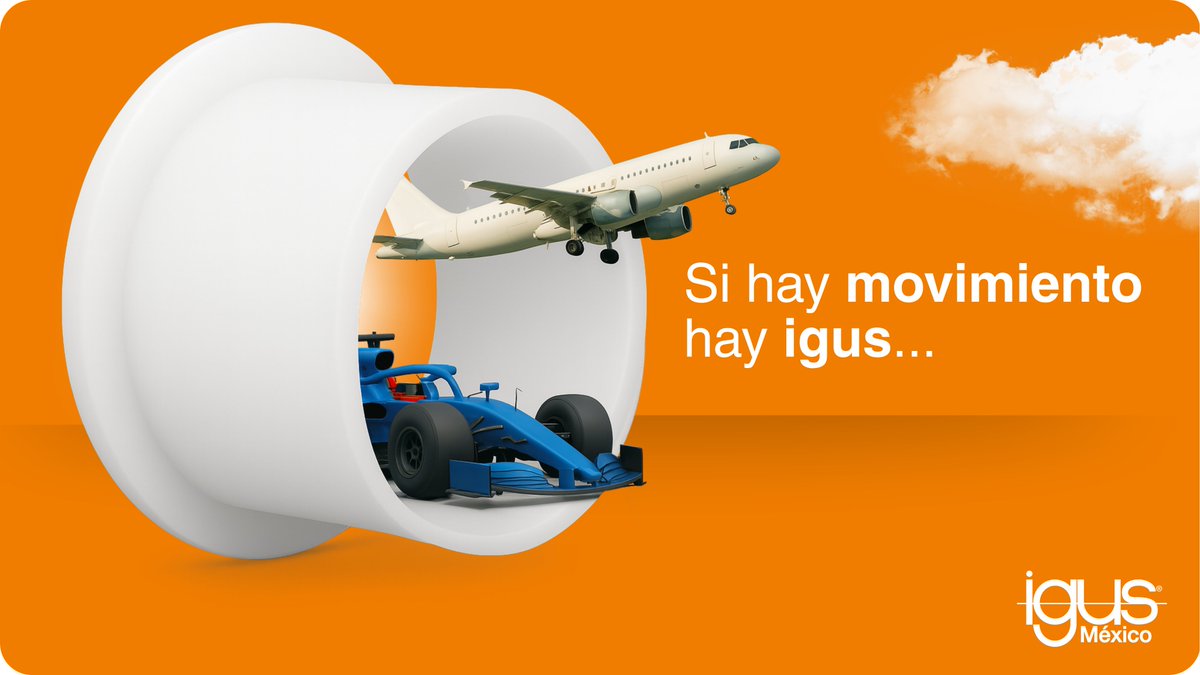 ¿Sabías que los bujes de plástico de igus® están volando en aviones, corriendo en autos de F1 y moviendo brazos robóticos como yo? ¡Sin grasa, sin mantenimiento, solo acción!
Conoce mas sobre bujes en: igus.com.mx/iglide/plain-b…