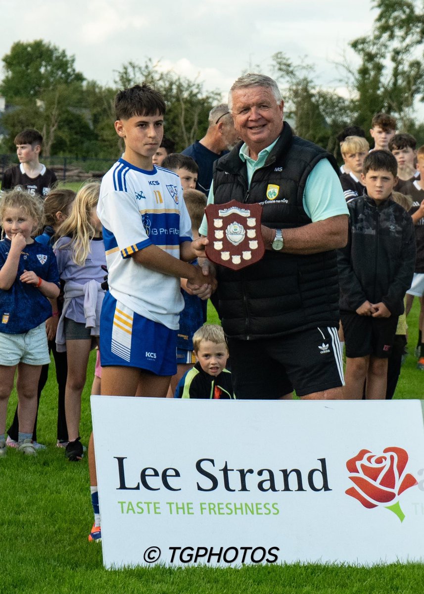 Congratulations to our under 14 team who won the division 7 final on Tuesday night against Northern Gaels. 🟦⬜️🟨The lads put in a fantastic performance and all their hard work paid off. Well done. 🎉🏆

📷TGPHOTOS