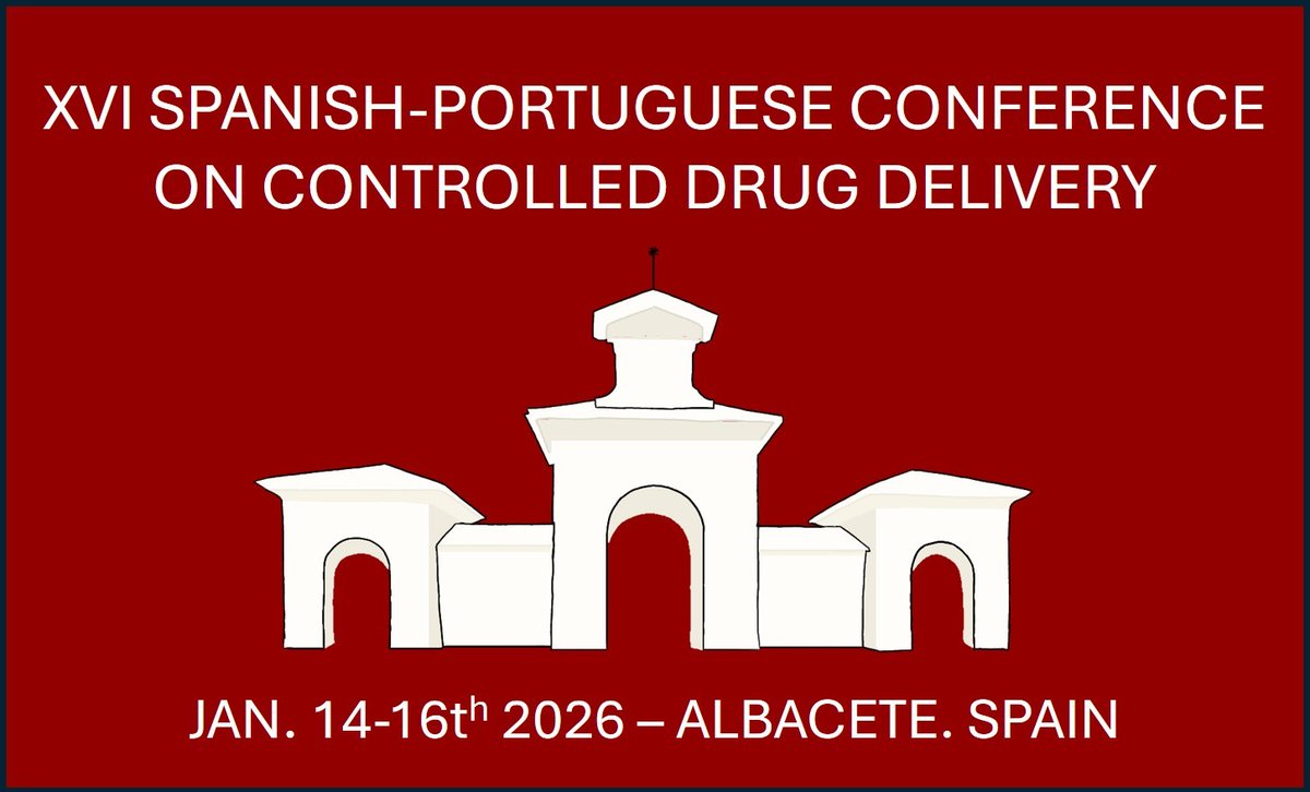 CRS_SPLC's tweet image. 🎯Save the Date!
🗓Jan 14–16, 2026
📍Albacete, Spain
🚀SLPC-CRS 2026 = the future of drug delivery!
Topics:
🎯Cancer Therapies
💊Oral Delivery
🧴 Mucosal &amp;amp; Skin
🦠Infectious Diseases
🧪Nanoparticles
🧬Gene Therapy
🧱3D Printing
🤖AI &amp;amp; Emerging Tech
🌐Stay tuned! #SLPCCRS2026