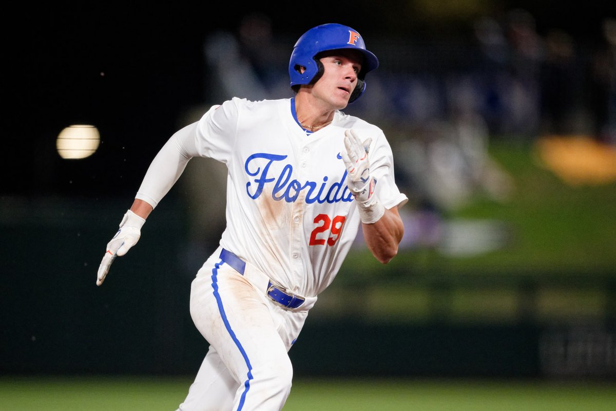 marcinko_nick's tweet image. #Gators catcher Brody Donay has signed with the Tampa Bay Rays, a source confirms.
The 17th round selection hit .303 with 18 home runs throughout his junior season.