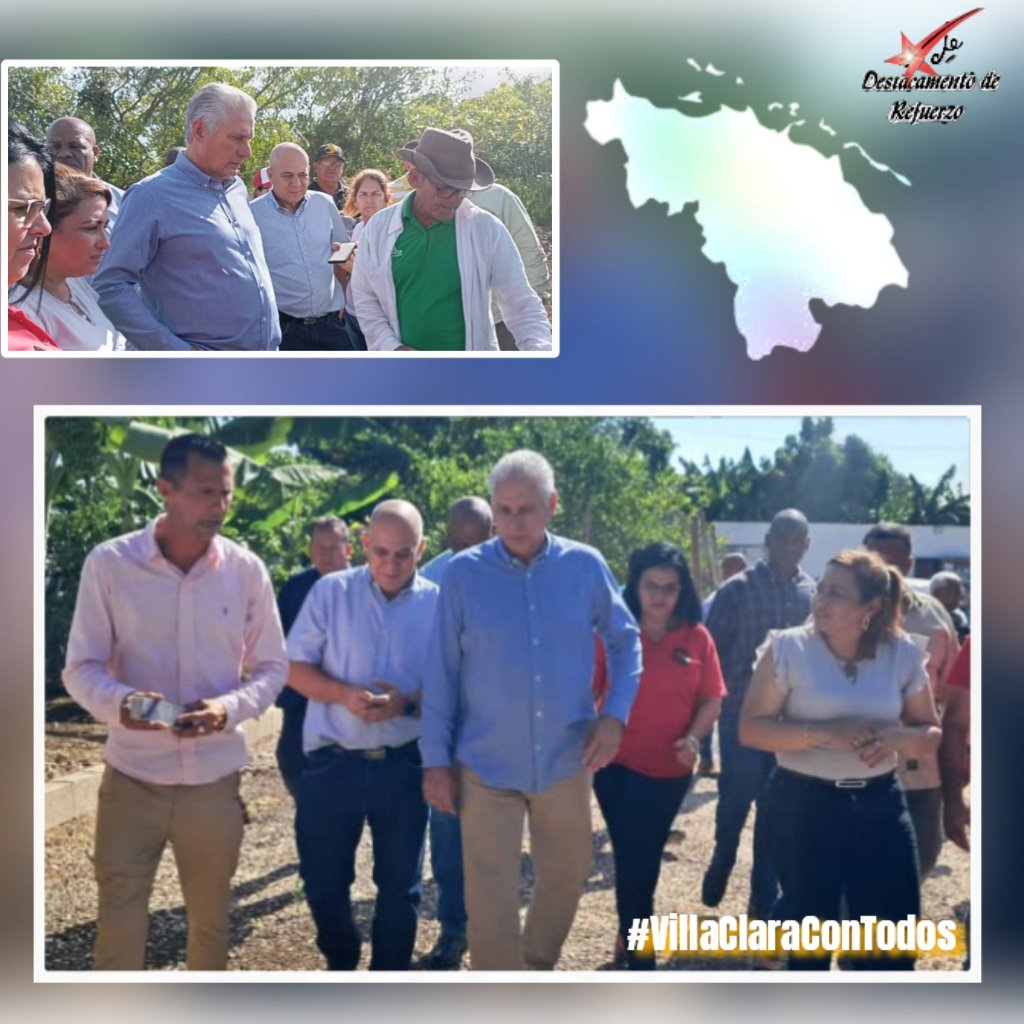 En mi bella #Cuba🇨🇺 #LaLuchaNoHaCesado , ese siempre ha sido el espíritu de la Revolución, capaz de sobreponerse a las más difíciles circunstancias.
Por eso #YoSigoAMiPresidente quien sin descanso inició hoy 2do ciclo de visitas a Villa Clara
#JuntosPorVillaClara
#CubaEstáFirme🇨🇺
