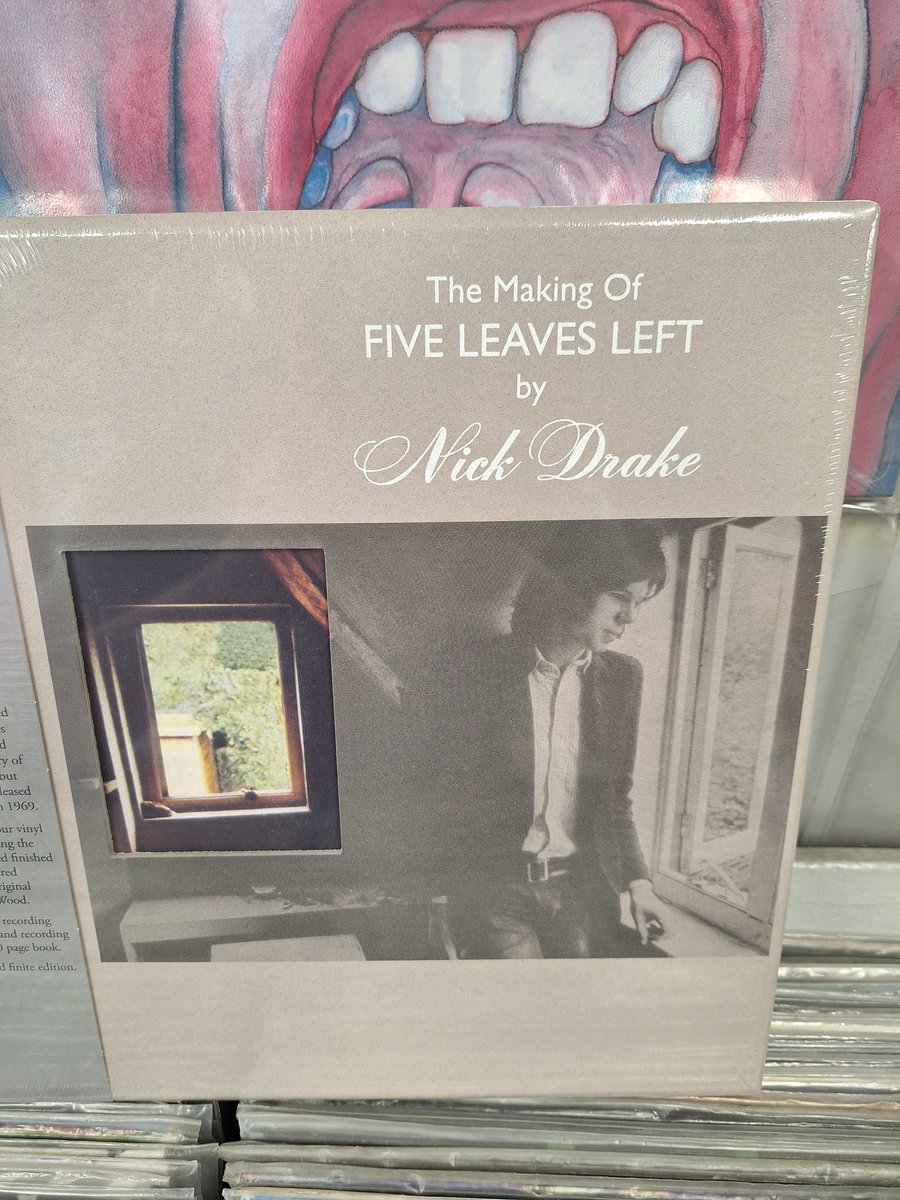 RCSheffield's tweet image. Nick Drake - The making of five leaves left.
Out tomorrow.
