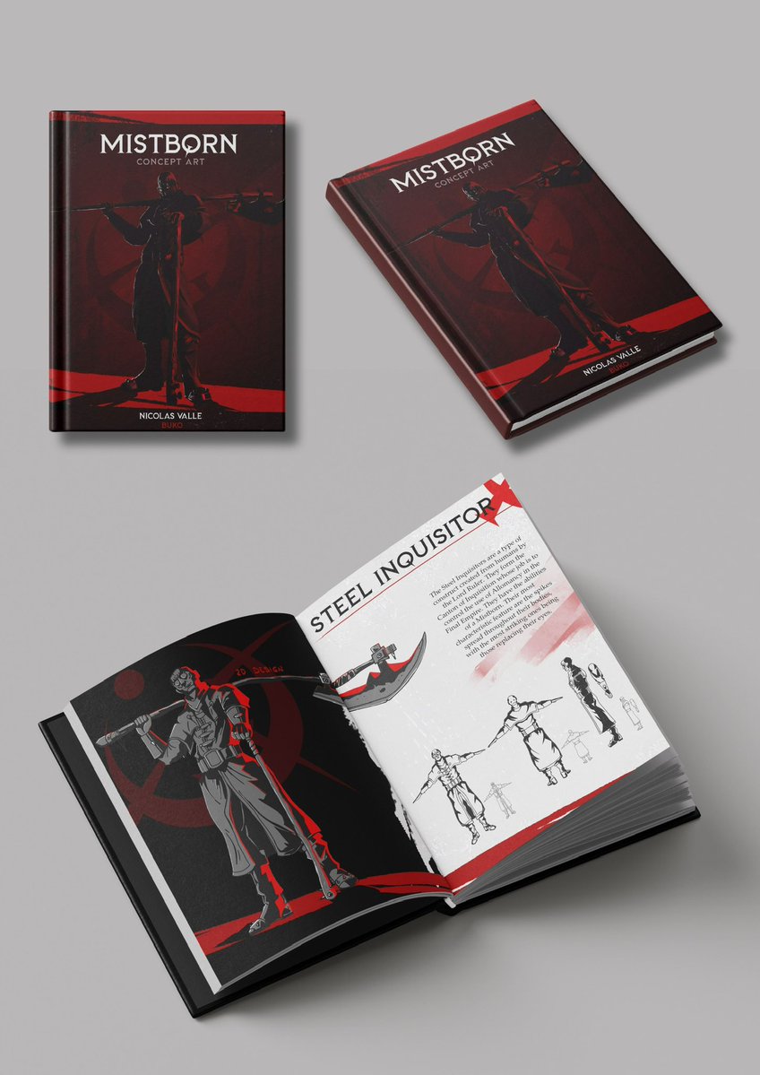 srtarom's tweet image. Aviso de que nos quedan solo los 3 últimos ejemplares del artbook de Mistborn de @nico_valle01 info MD!
