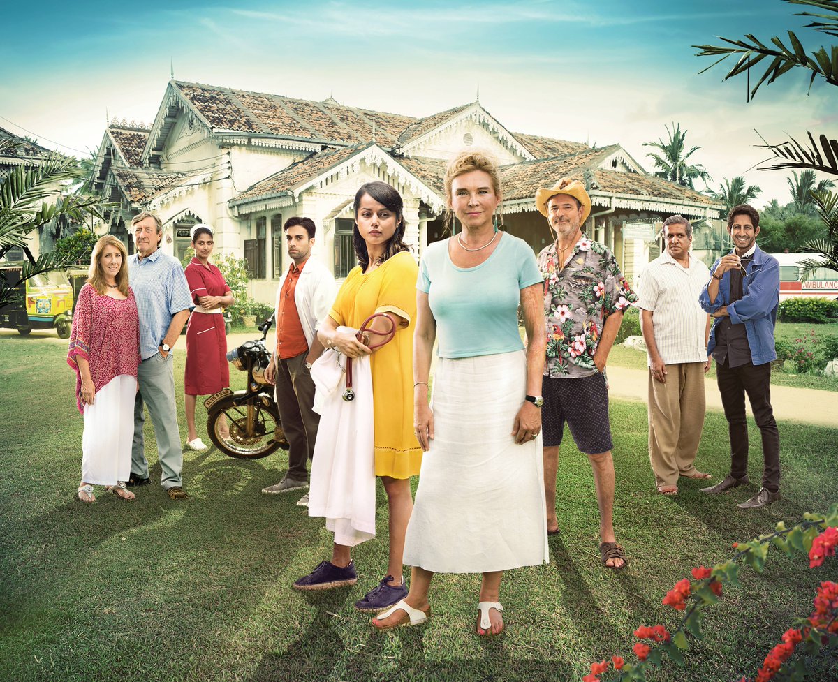 We're checking into a night of good dramas! 🏥 

Whitstable Pearl at 8PM
The Good Karma Hospital at 9PM and 9:46PM