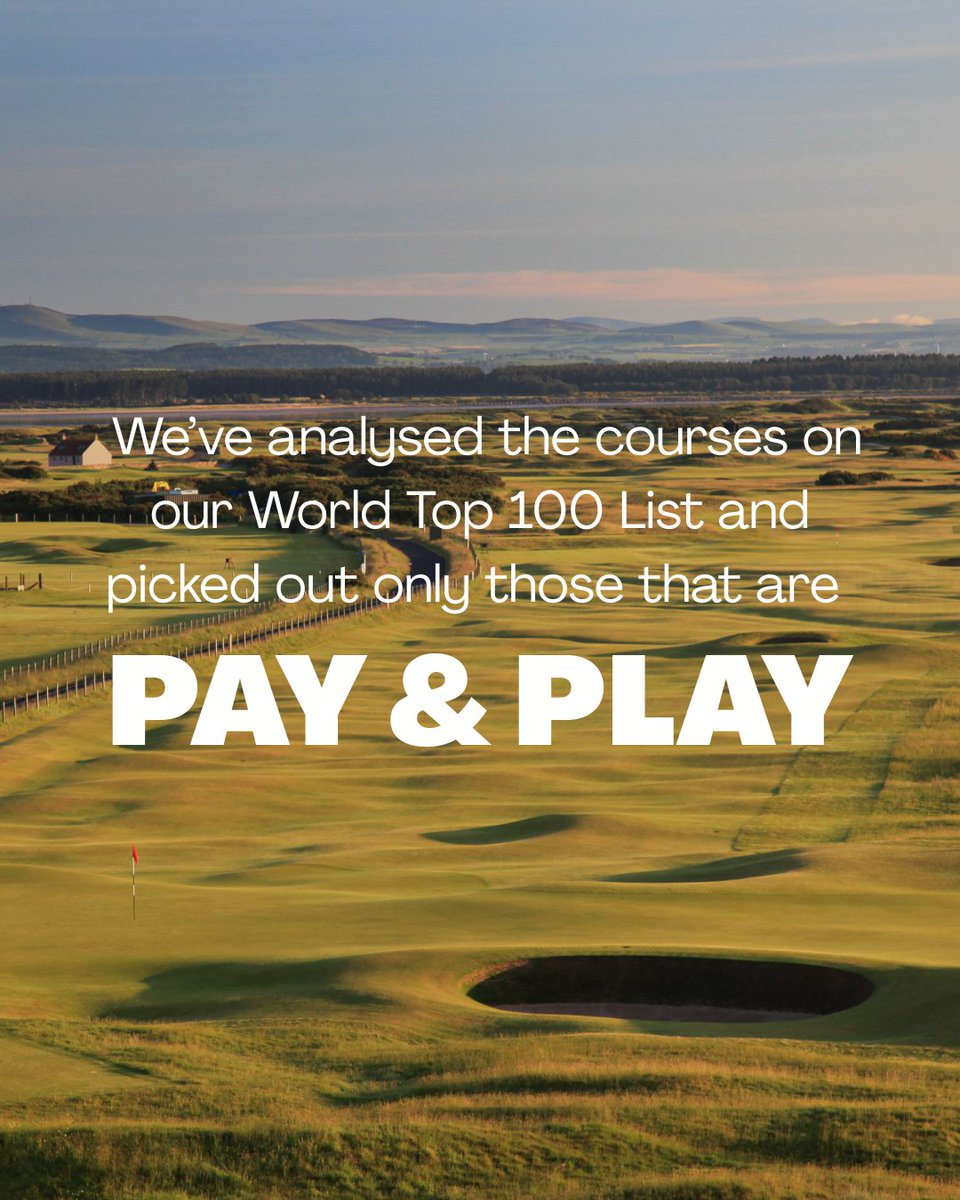 top100golf's tweet image. We’ve ranked the top 70 pay-to-play golf courses in the world — but can you guess the top 5?  

Head to our website to uncover the full list:
top100golfcourses.com/world-s-best-g…

#Top100Golf #PayToPlay #GolfRankings