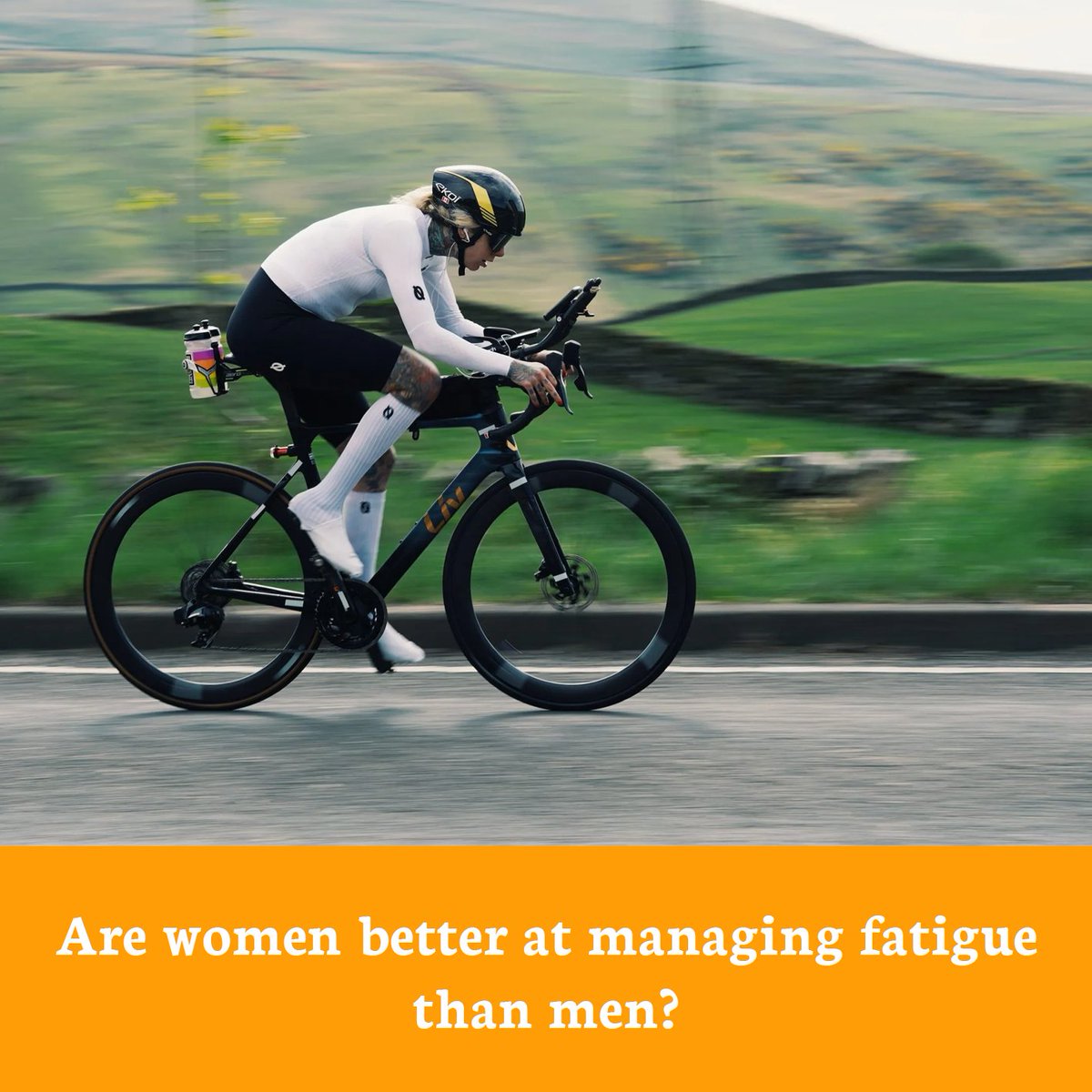 cyclist's tweet image. A new book reveals that women have more fatigue-resistant muscles than men, in turn helping them in endurance cycling, so why aren't they winning ultra races more often?
🔗 Read more: cyclist.co.uk/in-depth/are-w…
✍️ @emmasecole