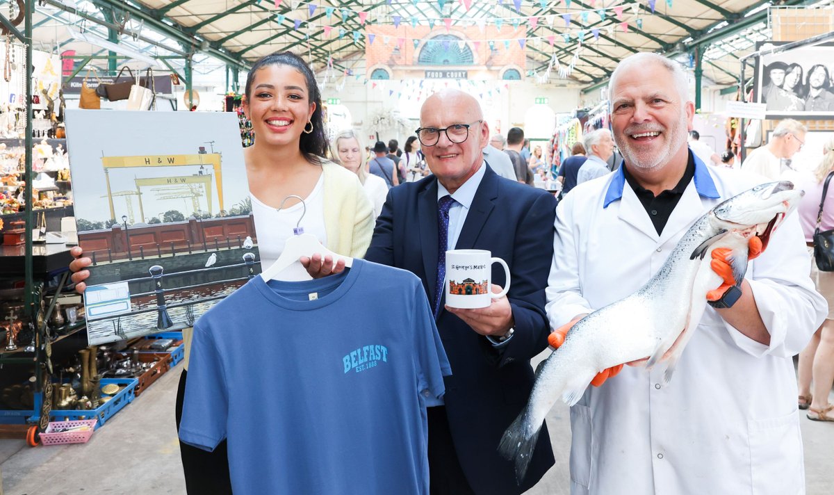 belfastcc's tweet image. NEWS: Independent traders continue to thrive at St George's and Smithfield Markets - ow.ly/O8zn50WuMx4