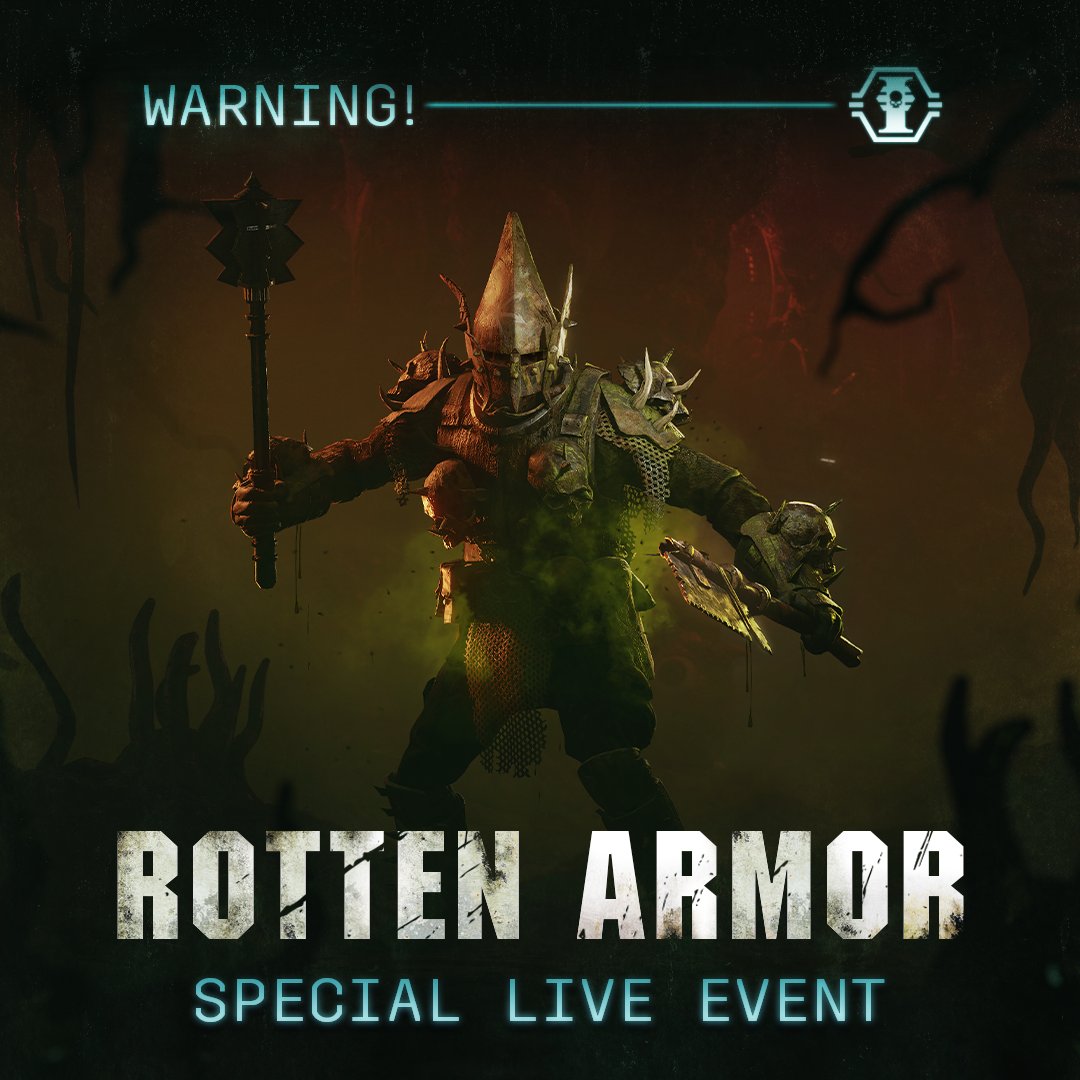 The Blight has mutated, twisting the very armour our enemies wear. Watch out for these decaying, disgusting threats.

Read more here: fatshark.games/rotten-armor