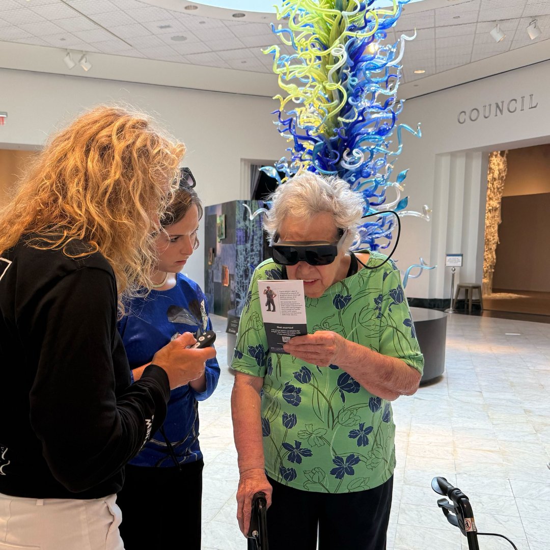 Last week’s “Low Vision Day” at the Orlando Museum of Art was an unforgettable experience! Couldn’t make it? Don’t worry—we’ll be back next month August 21. Learn more : esighteyewear.com/oma 
 
#eSight #eSightGo #OMA #AccessForAll #Orlando #LowVision #MacularDegeneration