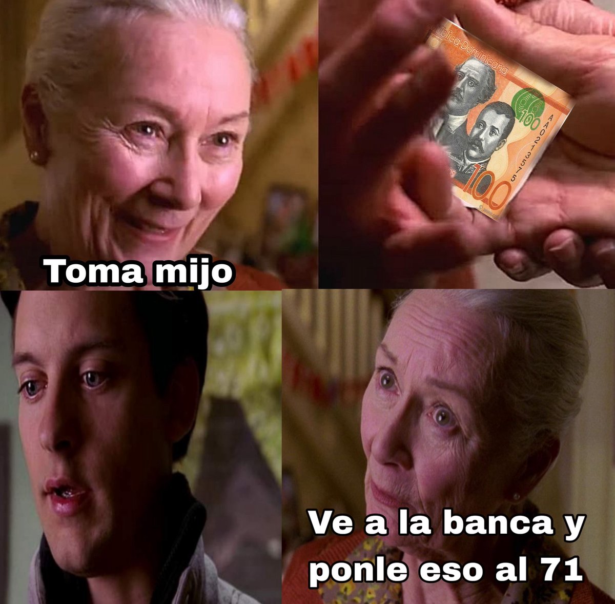 kpininimemes's tweet photo. *Se muere Hulk Hogan a los 71 años*

MI ABUELA: https://t.co/1KHeI6c1lf