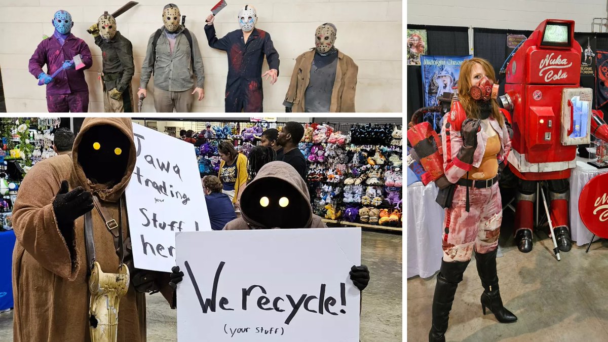 GeekdCon's tweet image. Coming to Geek&apos;d Con? Don&apos;t miss our ultimate guide to Shreveport&apos;s biggest comic con! Get ready for an epic time!
👉 : tinyurl.com/3hrkkk3z
