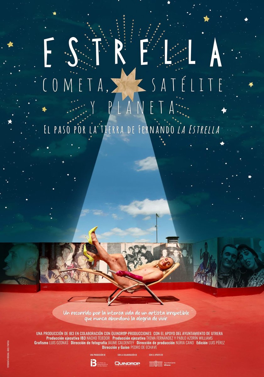 Disponible en la web de IB3 el documental ESTRELLA, COMETA, SATÉLITE Y PLANETA, dirigido por Pedro de Echave.

La figura del legendario e inmejorable Fernando Estrella, con intervenciones de amigos que tuvieron la suerte de no perderse a una persona única y arrebatadora.