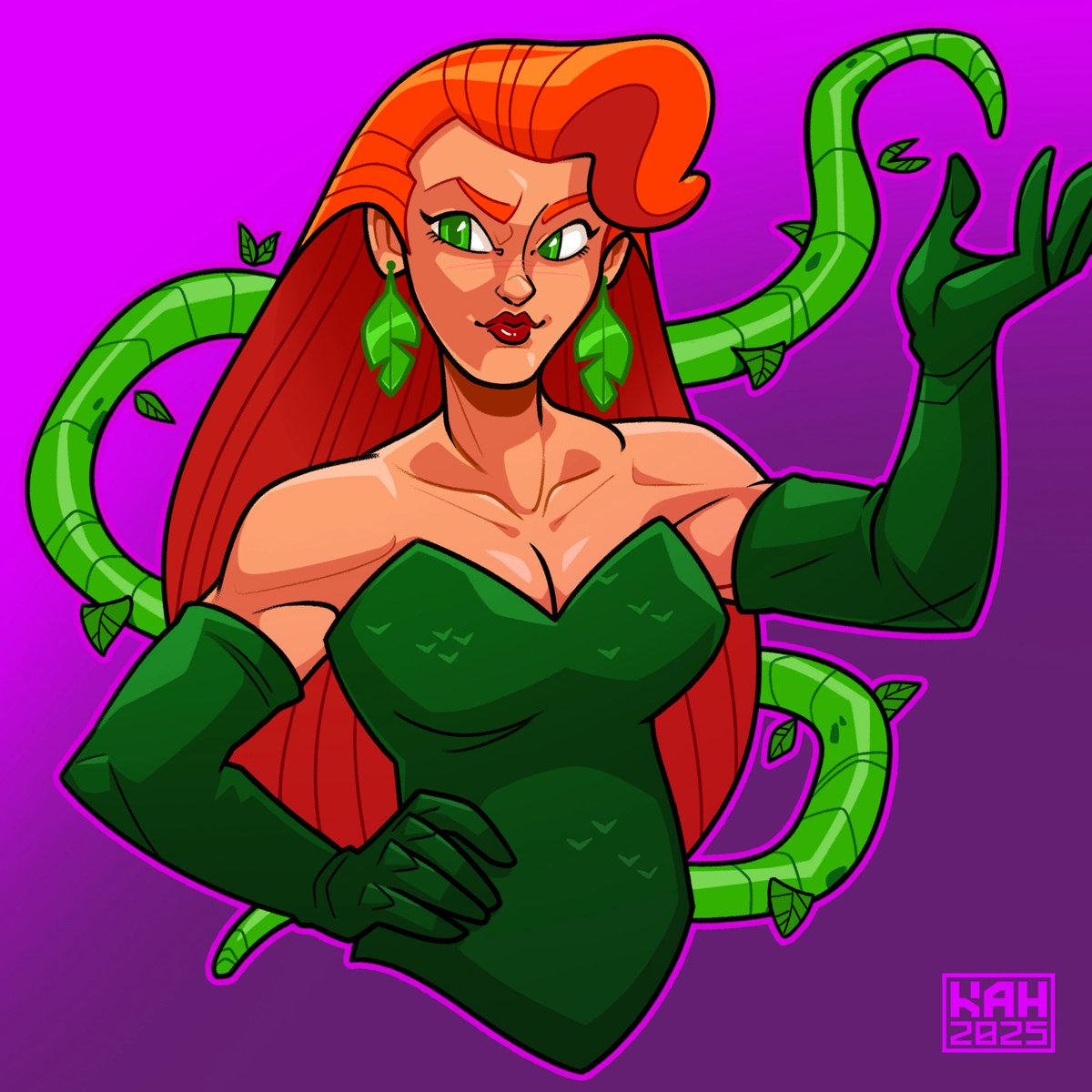 MrHinkleDraws's tweet image. Took a piece of art from 2021 and gave it another pass! ✨ I love seeing how my approach / skill set has evolved over time. #PoisonIvy of #Batman 🌿
#MrHinkleDraws #Art #FanArt #Cartoon #CharacterDesign
