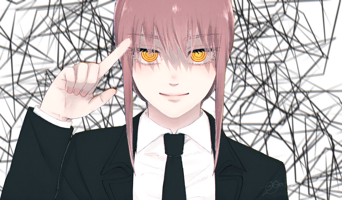 マキマ(チェンソーマン) 「マキマさん」|小方のイラスト
