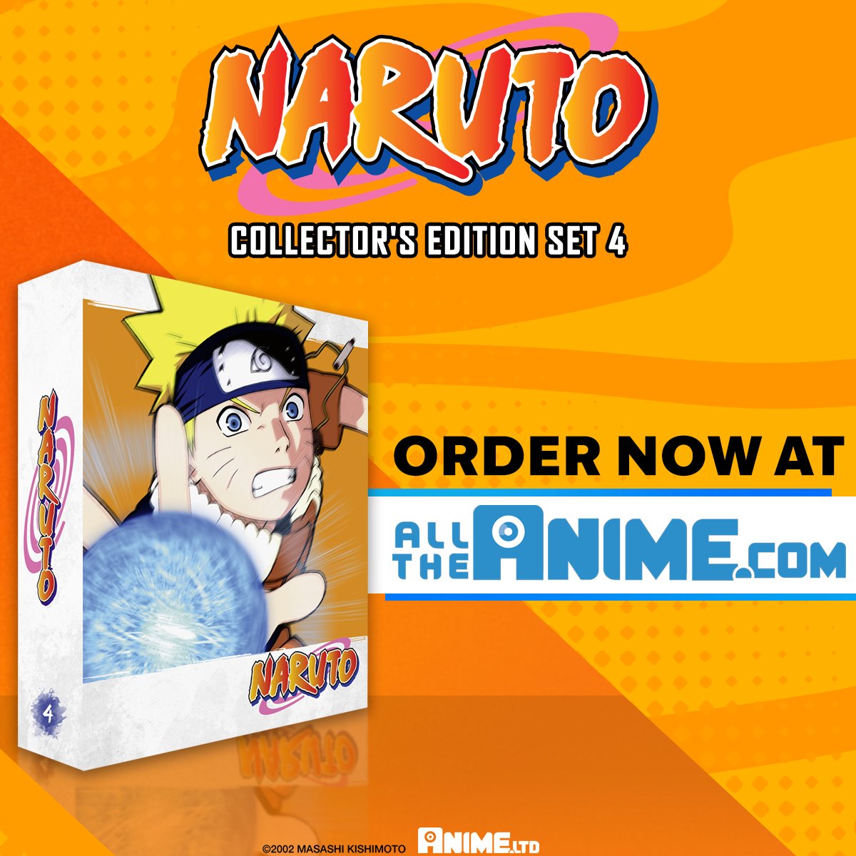 AllTheAnime's tweet image. BACK AND BETTER THAN EVER! 🍜 🦊 

Naruto Collector&apos;s Edition Set 4 is available NOW for pre-order at our EARLY BIRD price!

More: spkl.io/6010ADj5p