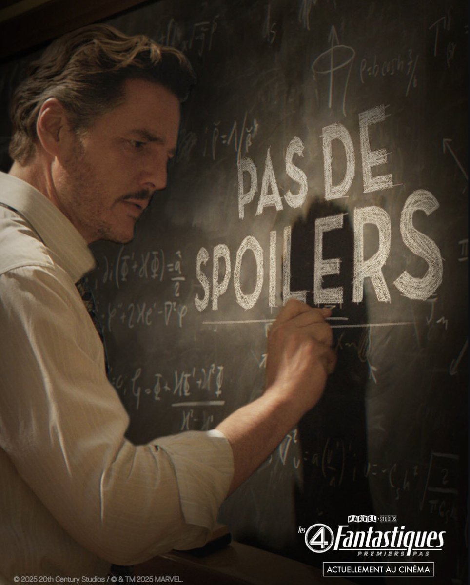 MarvelFR's tweet image. Une règle très importante pour tous !

#Les4Fantastiques : Premiers pas, actuellement au cinéma.