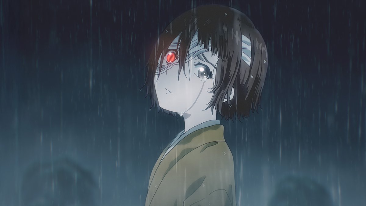 NetflixJP's tweet image. ◆配信開始
アニメ『鬼人幻燈抄』
自身が暮らす集落と集落の巫女を守るため、鬼と戦う甚太。
ある鬼が告げた不吉な予言から、甚太は不穏な未来の到来を阻むべく170年にも及ぶ途方もなく長い旅を繰り広げてゆく。
#鬼人幻燈抄