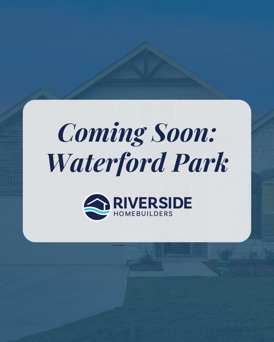 RSHomebuilder's tweet image. Coming Soon: Waterford Park in Weatherford, TX!

Tranquility meets convenience with 10 floor plans, 3–4 beds and 2–3.5 baths, perfect for families, retirees &amp;amp; professionals. Near top schools, Lake Weatherford &amp;amp; more! bit.ly/3IY1VEi