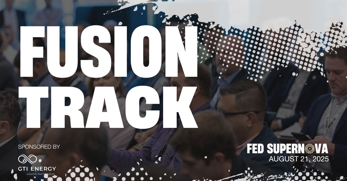 CFDefense ⚙️ (@cfdefense) on Twitter photo What happens when space and energy collide?
At the Fusion Track, sponsored by <a href="/gti_energy/">GTI Energy</a>, we’re diving into dual-use innovation 👀 from orbital logistics to hydrogen infrastructure.
Register now and plug into the future during #FedSupernova 🎟️hubs.ly/Q03xvcql0 What happens when space and energy collide?
At the Fusion Track, sponsored by <a href="/gti_energy/">GTI Energy</a>, we’re diving into dual-use innovation 👀 from orbital logistics to hydrogen infrastructure.
Register now and plug into the future during #FedSupernova 🎟️hubs.ly/Q03xvcql0