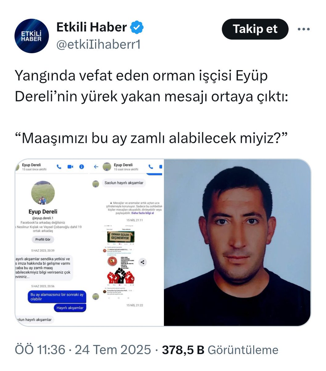 asivegururlu's tweet photo. #BuAyZamlıMaaşAlabilecekMiyiz Kamu işçisinin son mesajlarından birisi ortaya çıktı. Bu ay zamlı maaş alabilecek miyiz?

Hükümet işçileri 7 aydır zamsız çalıştırmaya devam ediyor. Sendikalar sindirilmiş ve tepkisiz. https://t.co/PG4jzUiftw