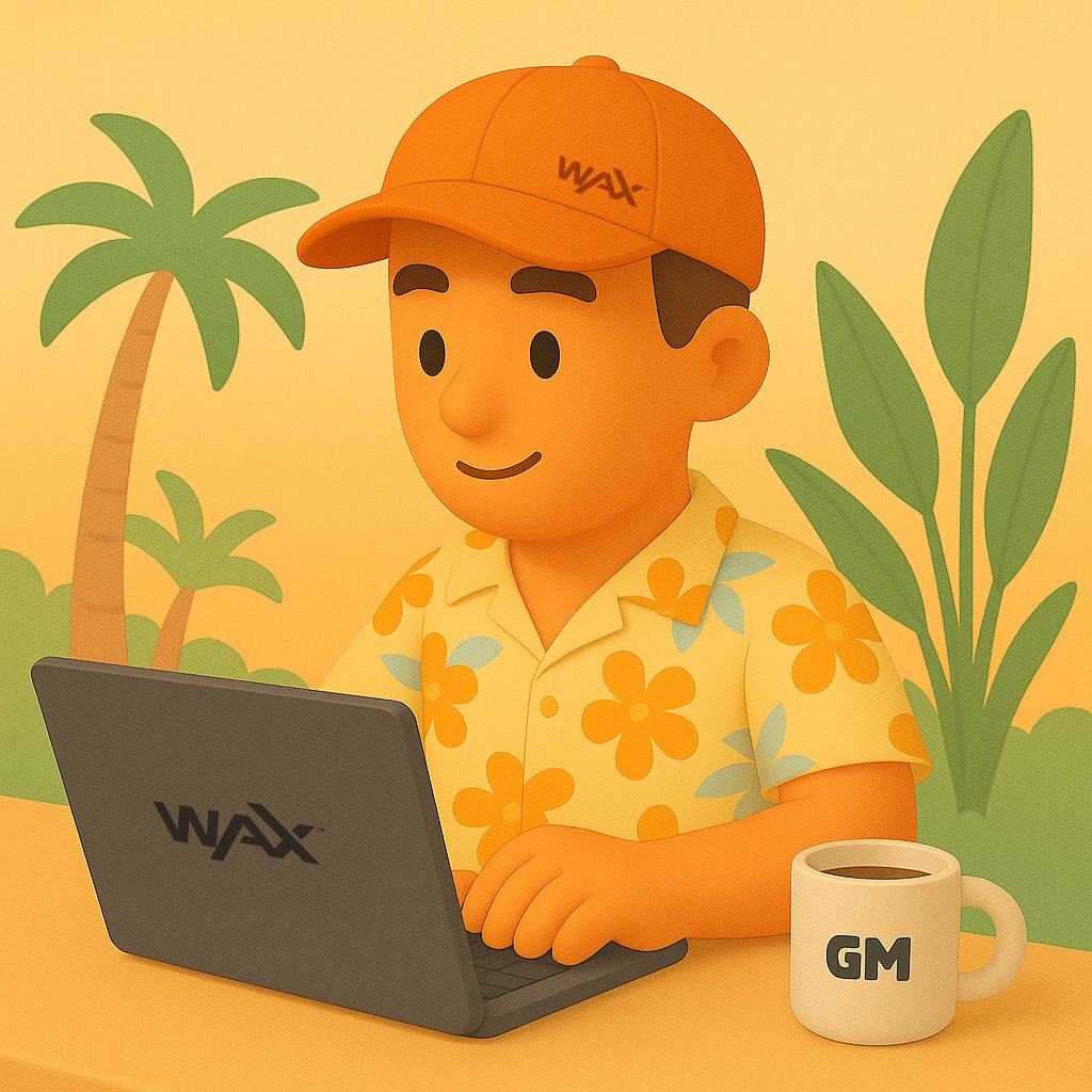 WAX_io's tweet image. 😌 GM, WAXFAM!
It’s Thursday. You’re tired. The weekend is close. Let’s survive the inbox and touch grass soon.
What’s your plan once Friday hits? ⏬