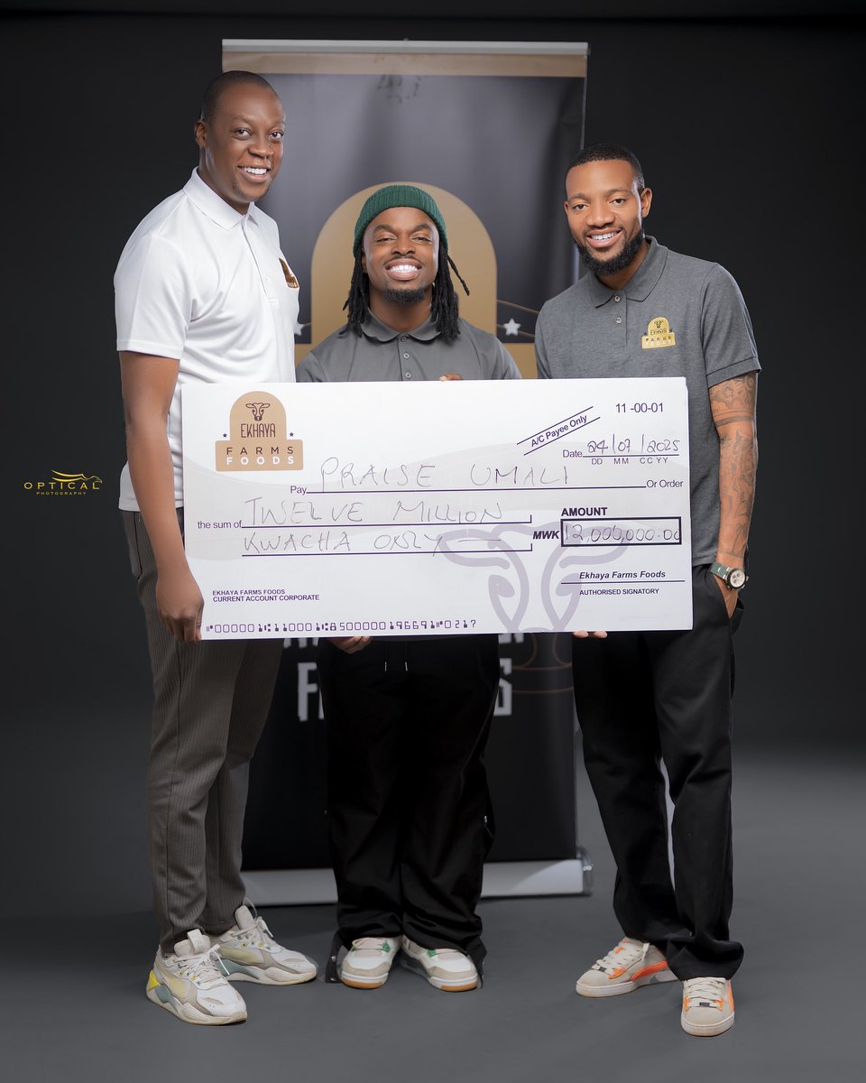 Praise_Umali's tweet photo. Big News!🚨
We’re proud to announce that Ekhaya Farm Foods is now an official sponsor of AUGUST: The Live Experience with Praise Umali &amp; Amanda Black offering a generous contribution of MK12 million! 🙌🏾🔥

Thank you to Ekhaya, for believing and investing in the future of music 🙌🏾 https://t.co/iHQEev8wxX
