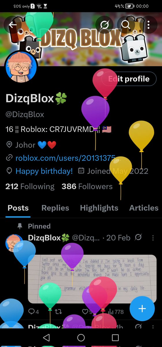DizqBlox🍀 tweet media