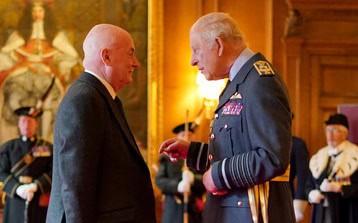 A fantastic moment for George McIvor, as he officially received his OBE from His Majesty the King for services to catering, tourism, and charity. Congratulations from all at The Full Range.

🔗 read more | bit.ly/4lM3Sm0