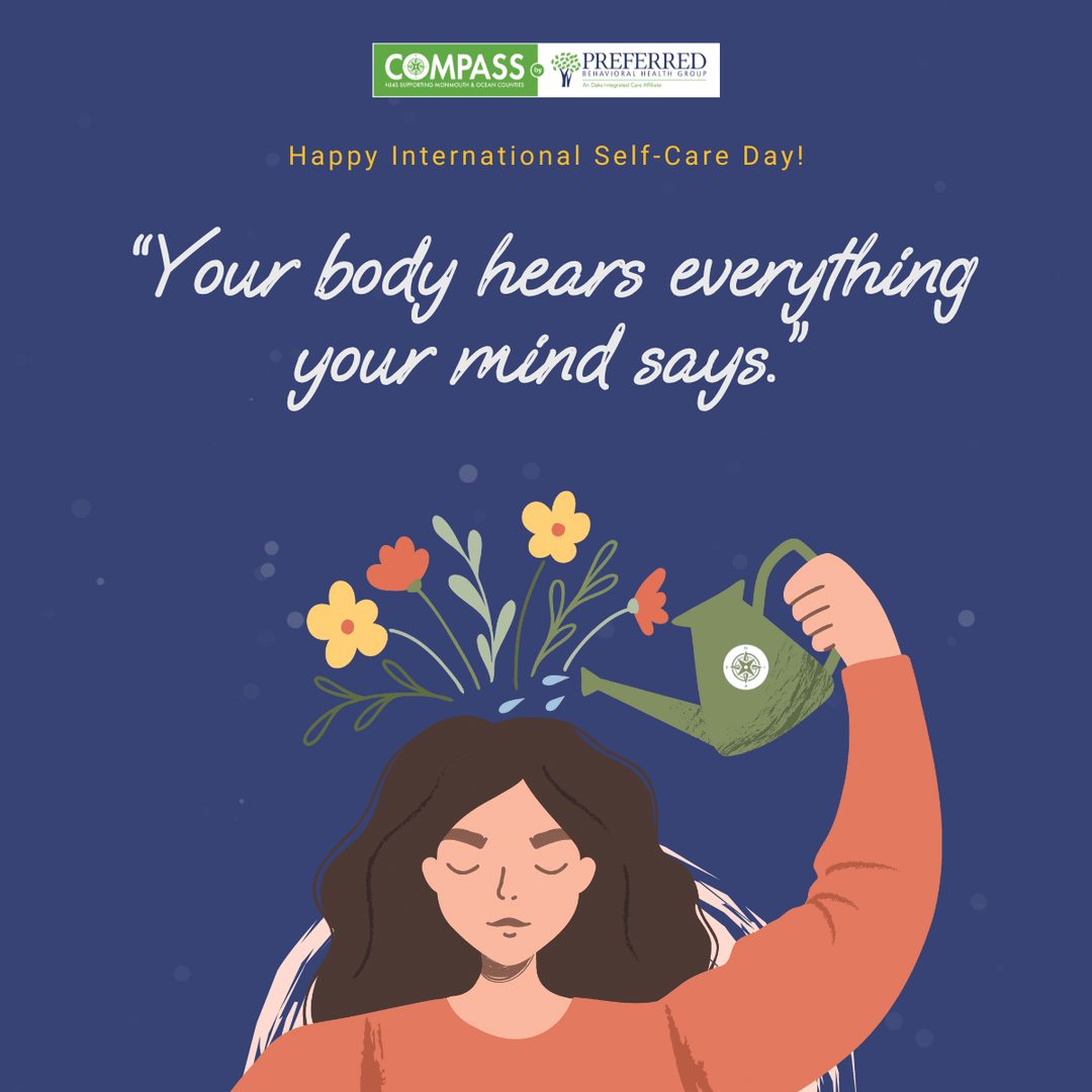Happy International Self-Care Day! ✨ Taking time to care for yourself is essential for mental, emotional, and physical well-being.

At NJ4S, we encourage you to prioritize your health and practice kindness toward yourself today and every day. You deserve it! 💙