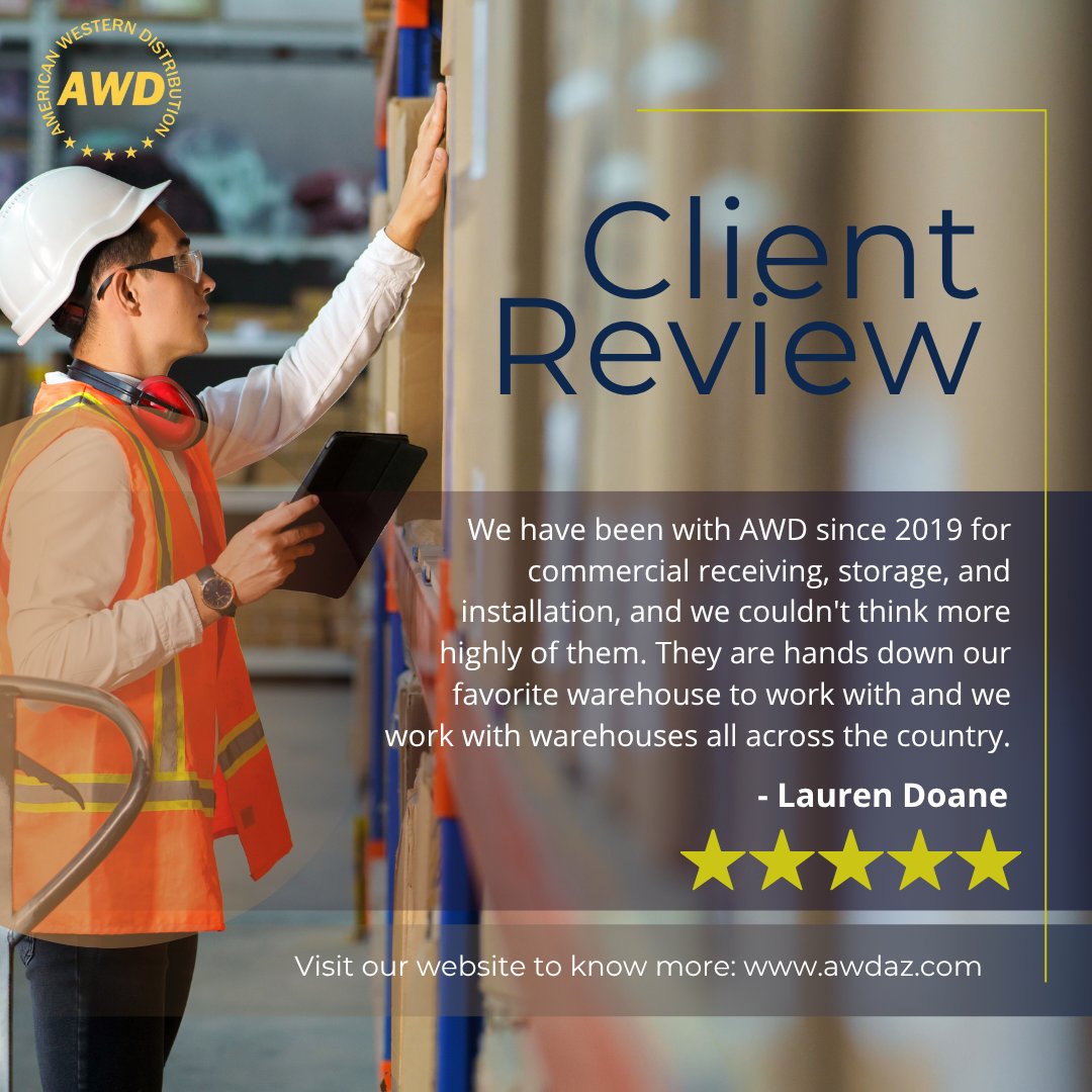 AmericanWD's tweet photo. When clients who work with warehouses nationwide call us their favorite—you know you’re doing something right.

Experience the service, reliability, and care that set AWD apart.

📦 https://t.co/cM4u2kQK7D | 📞 602-272-6016

#AWDArizona #ClientTrust https://t.co/SLQZcn2tLC