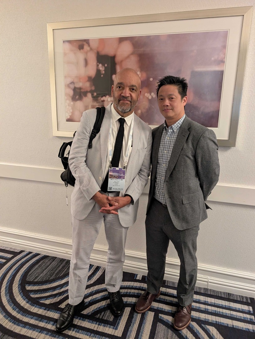 arteraAI's tweet image. It's a treat to hear Dr. Mack Roach speak at #NMA2025 about his research on #ArteraAI and its algorithmic fairness. He's been at the forefront of advancing #prostatecancer care and we're honored to collaborate with him. Special thanks to @CurtilandD for organizing the session.