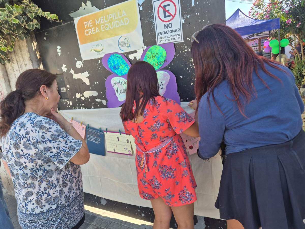 En contexto de la próxima realización de la XVI Conferencia Regional sobre la Mujer, nuestro #PIE, ubicado en la comuna de Melipilla, nuestro equipo ponen en común el talller sobre derechos de las mujeres y las niñas, diseñado e implementando intergeneracionalmente.