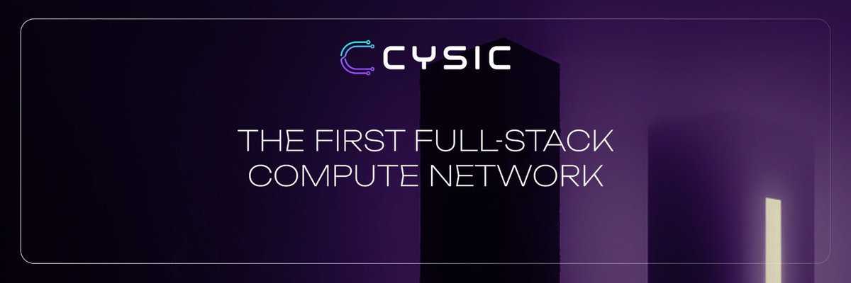 Gmsor!
Reporting for duty as a yapper in the Cysic community!

Tech is evolving and so should the spaces we build in.
Cysic’s real‑time proof layer and prover network power instant verification empowering developers to build confidently.

Let’s break some proofs. <a href="/cysic_xyz/">Cysic (mainnet arc)</a>