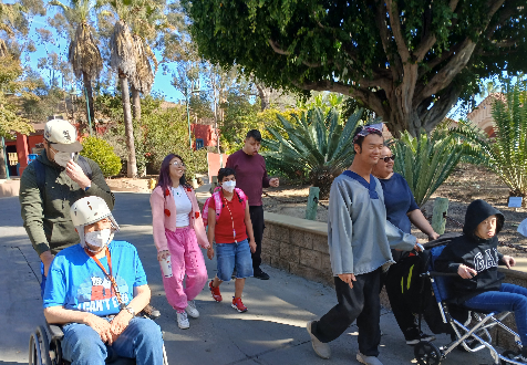 LAZoo's tweet image. July is #DisabilityPrideMonth, and the Zoo is spotlighting a partnership that supports people with disabilities. The Zoo has partnered with MERCI to bring more inclusive ways for guests of all abilities to connect with nature and wildlife here at the Zoo.
