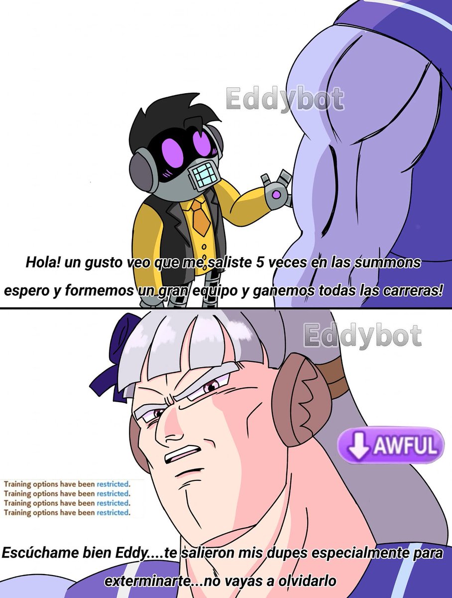 Thedemifiend's tweet image. Una de las razones por la que evito el juego de las caballos nmms