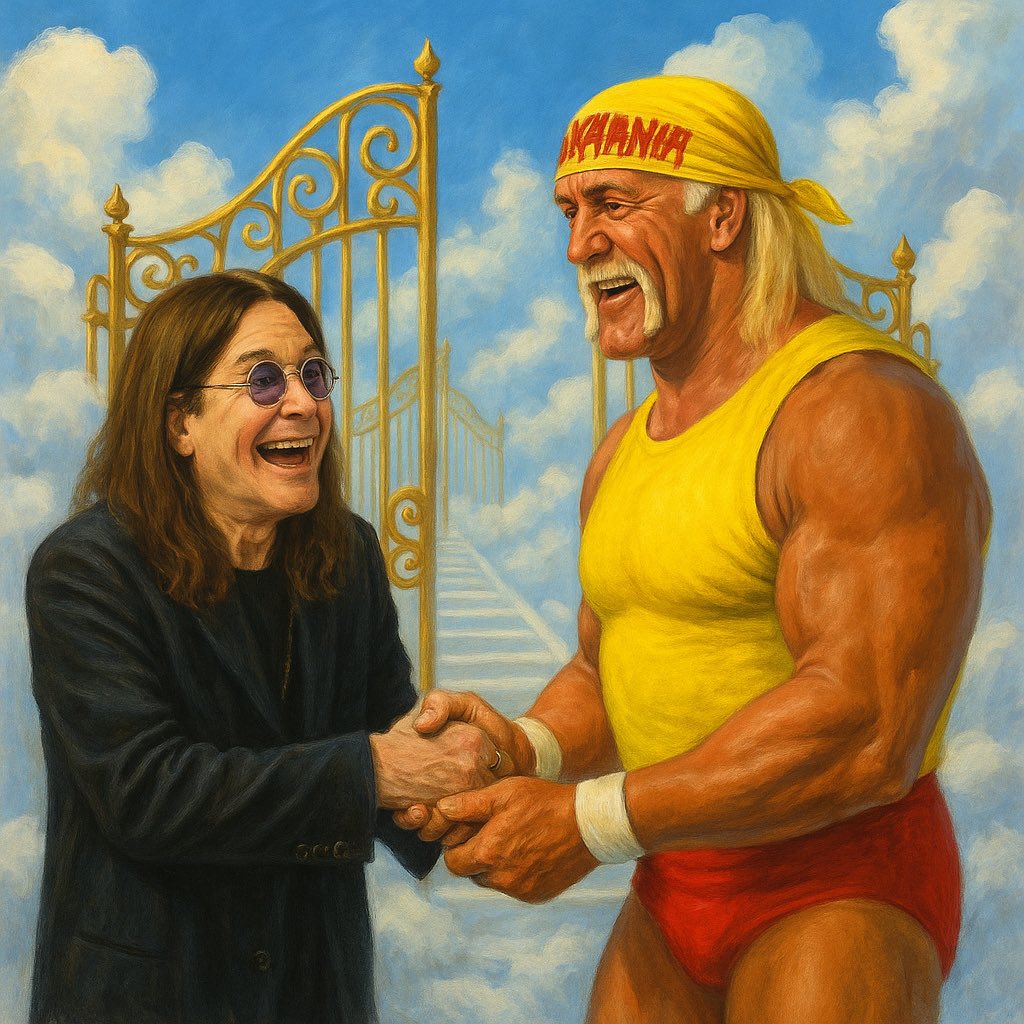 APsMullet's tweet image. RIP to the Legends. First Ozzy, now Hulk Hogan.
