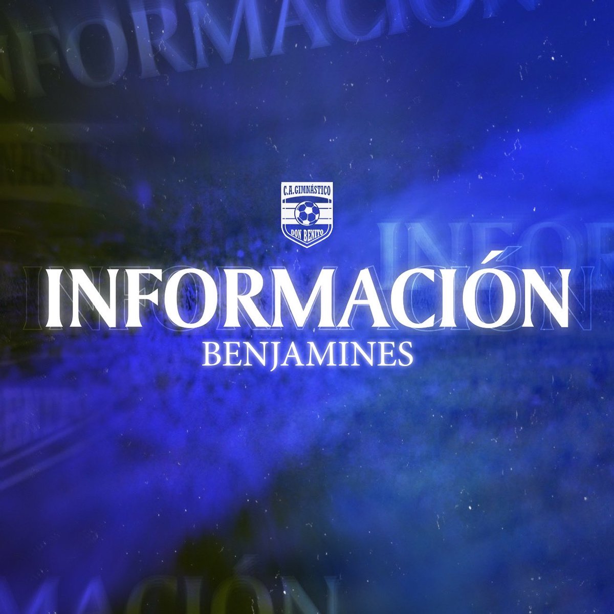 ℹ️ 𝐈𝐧𝐟𝐨𝐫𝐦𝐚𝐜𝐢𝐨́𝐧 𝐁𝐞𝐧𝐣𝐚𝐦𝐢𝐧𝐞𝐬

👉 Cerrado el plazo de inscripción en categoría benjamín

#CanteraGDB 💙