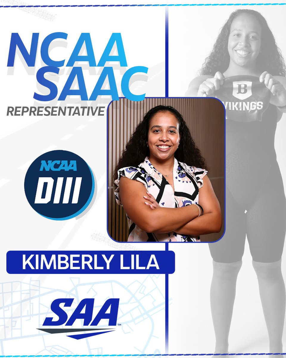 SAA_Sports's tweet image. We’re proud to have Kimberly Lila of Berry College represent the SAA on the NCAA SAAC! Her leadership and passion for DIII student-athletes make her the perfect voice for our conference on the national stage.
Let’s go, Kimberly!
🔗ow.ly/3Lp450WtEVO
#SAAUnmatched