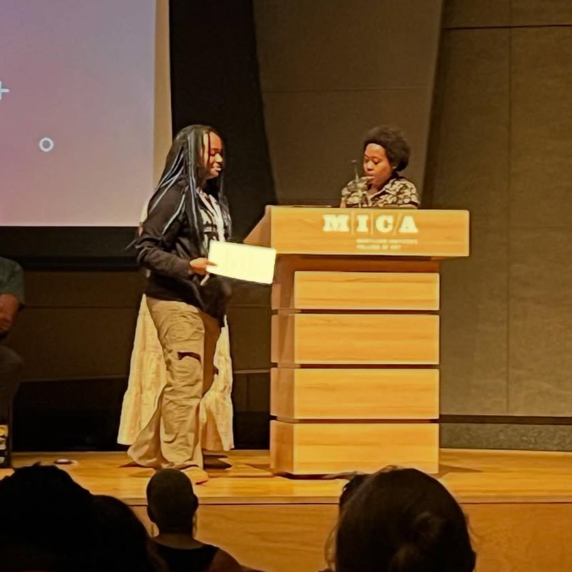 BaltCitySchools's tweet image. Congratulations to the Baltimore Design School architecture students who recently completed the MICA Pre-College program. Through studio classes, workshops, and artist talks, students gained hands-on experience and earned college credit during this intensive summer program.
