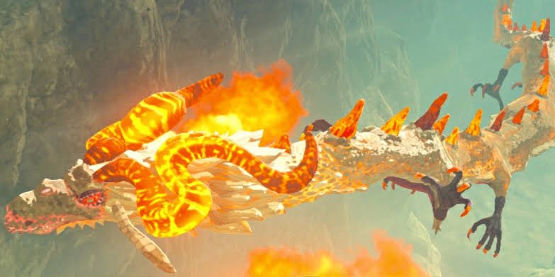 ZeldasBreakfast's tweet image. The four dragons 🐉